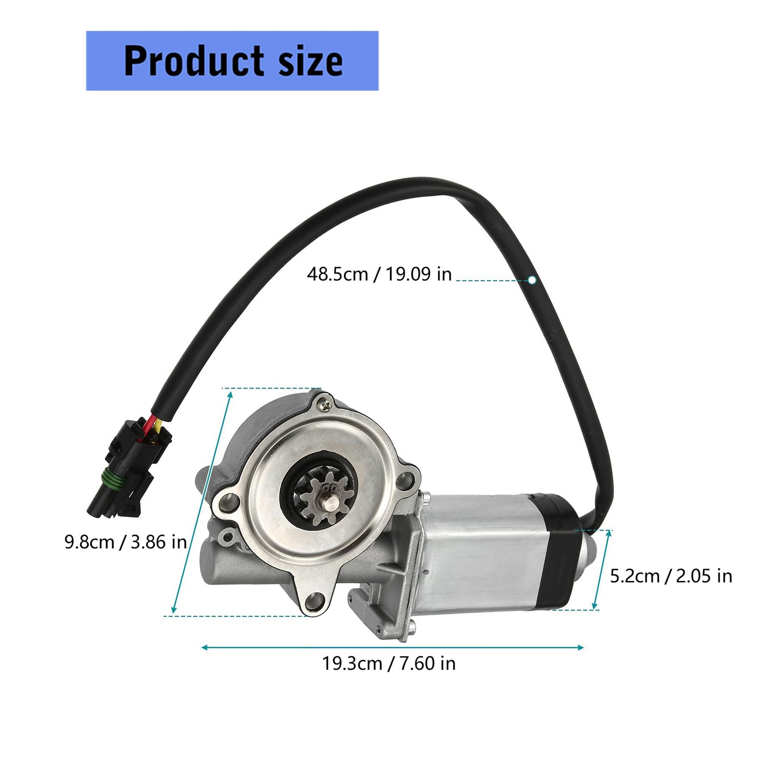 Molteplici Applicazione Meccanismo di Ascensore Motore 3001475 Configurazione Asta Lunga Fattori di Metallo Commerciale Manutenzione Simplistica per Piattaforme Veicolo Ascensore Motore Parte