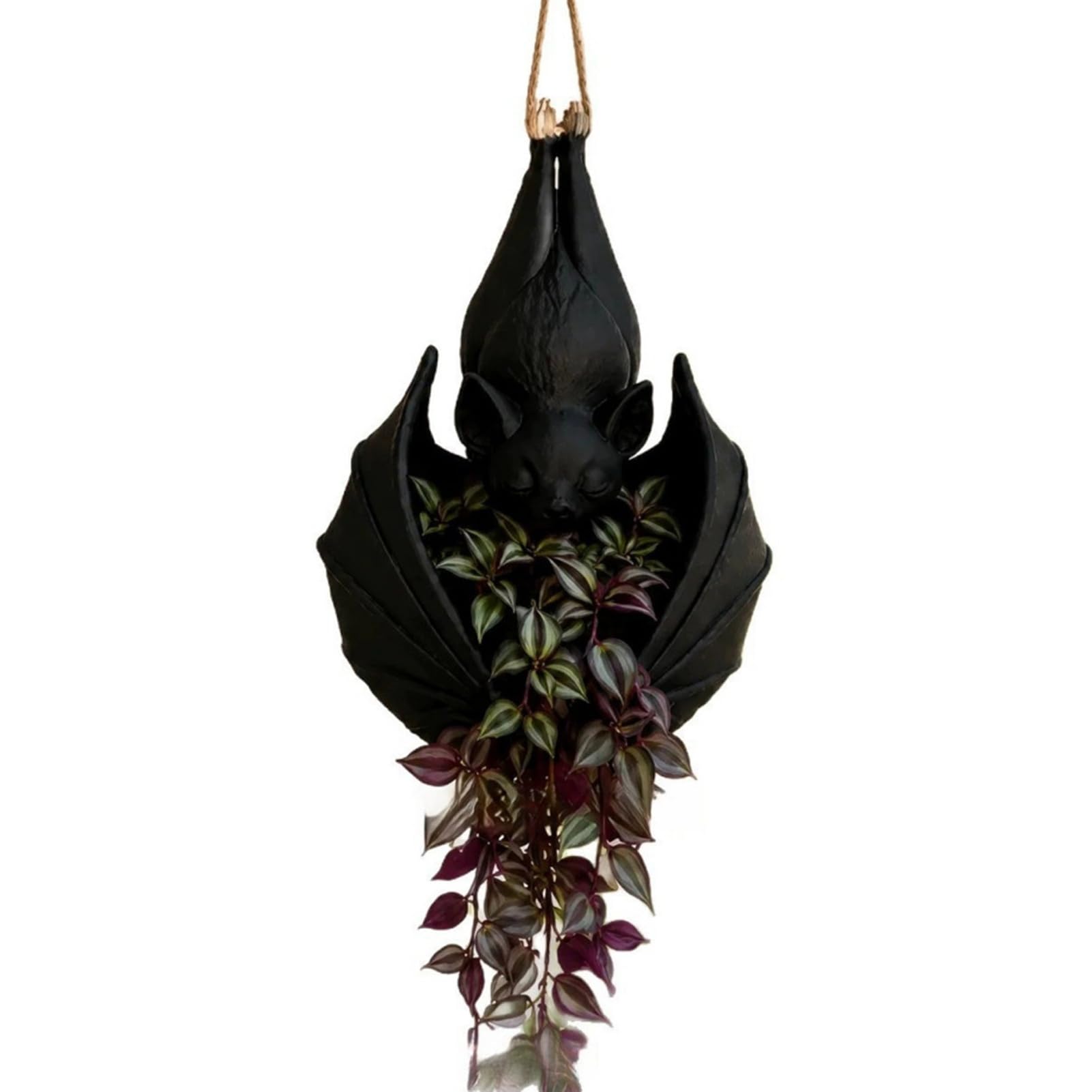 pidodou Bat Hanging Planter Gothic Pot for Indoor Outdoor Succulents