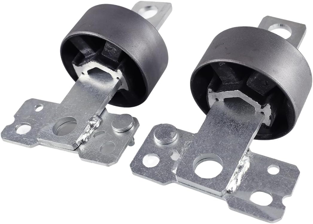 2PCS Rear Trailing Control Arm Bushing Kit Left & Right Compatible with Volvo S60 S80 V60 2007-2018, Replaces 6G915K896BA 6G915K896AB