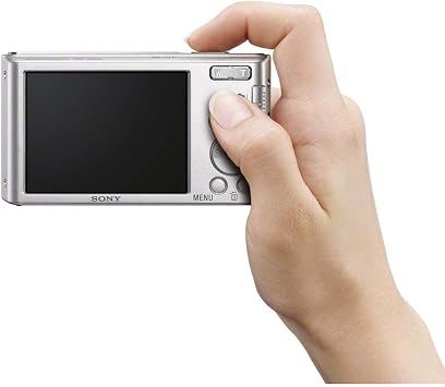Sony DSCW830 20.1 MP Digital Camera with 2.7 LCD Silver