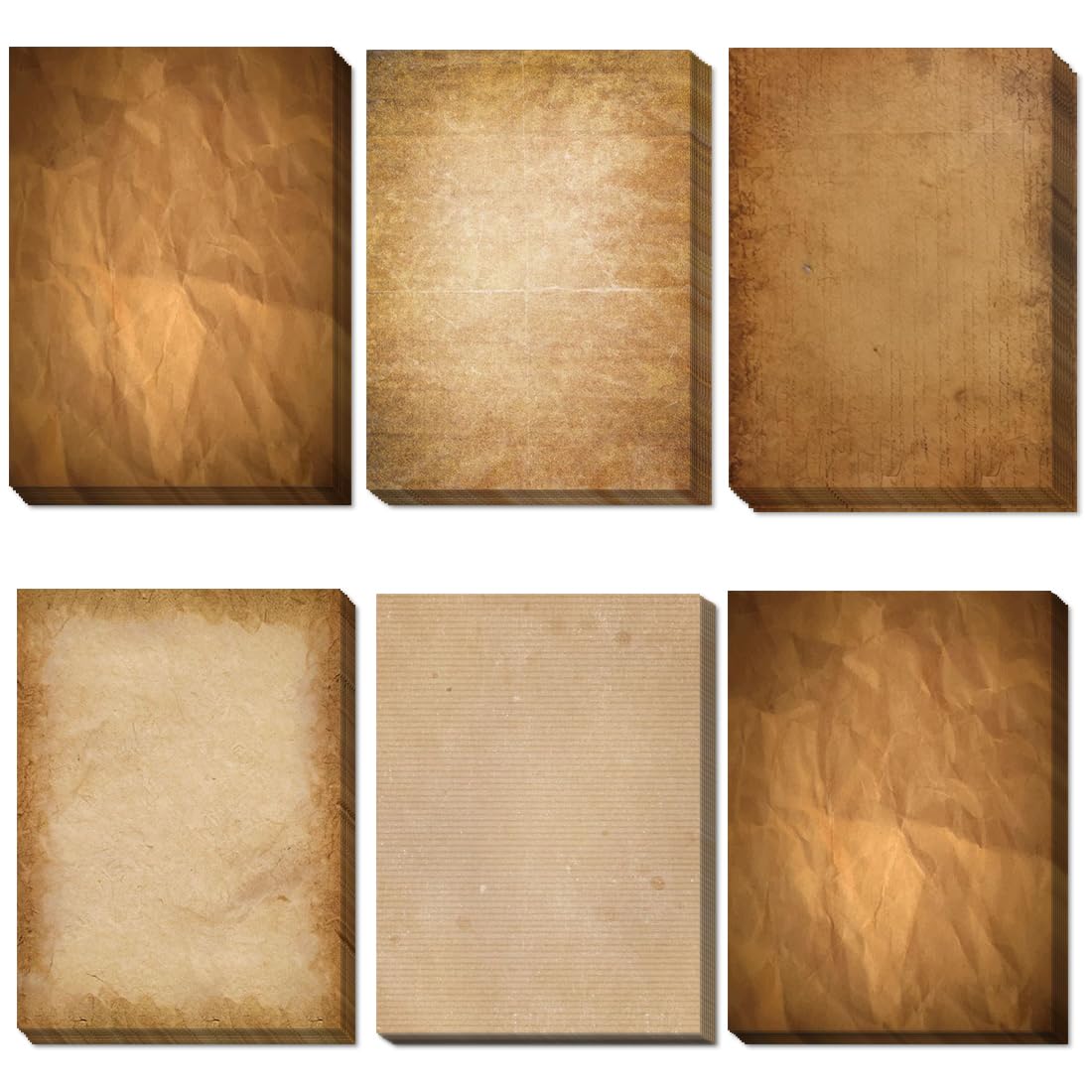 Carta Pergamena Vintage A4 - 60 Fogli Per Stampe Eleganti E Scrittura A Mano | 100g - Foto 10