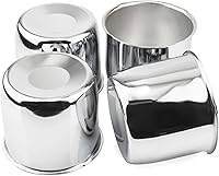 Vista 19 de 4 Piezas Tapas Centrales de Rueda de Remolque de 2.64 Pulgadas Push Through Diámetro de 2.64" Altura 2.4" para Rin de Camión SUV RV, Cubierta