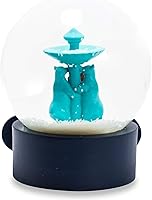Vista 2 de Coraline Special Snow Globe Detroit Zoo - Pieza de exhibición coleccionable Cuenta con los padres de Coraline atrapados en el interior, globo