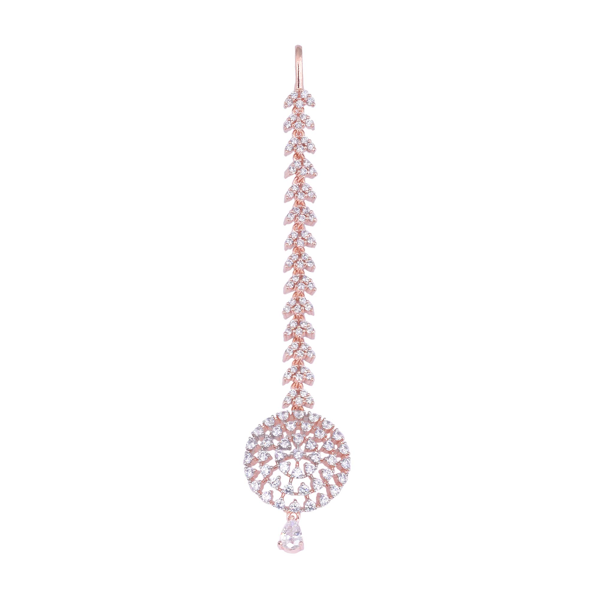 Saraf RS Jewellery-Simple Maang Tikka Rose for Women & Girls (B08WRMZBD4) Amazon Price History, Amazon Price Tracker