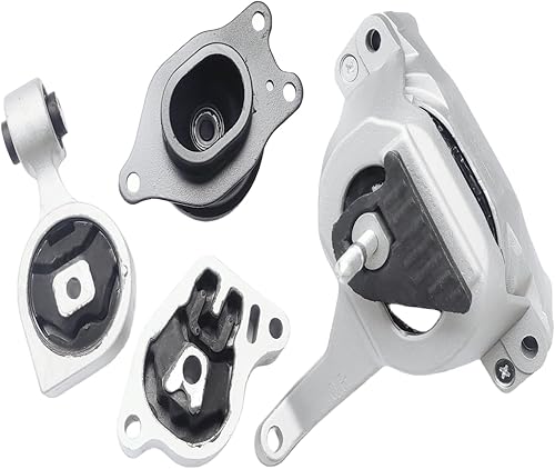 Juego de 4 soportes de motor compatibles con Nissan Altima 2.5L A4350 A4353 A4340 A4339 2007 2008 2009 2010 2011 2011 2012 2013 2014 2015 2016 2017