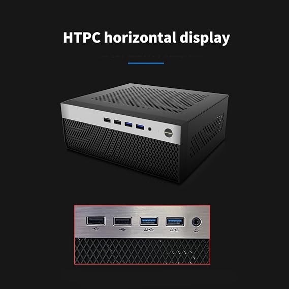 Miniature ITX Computer Case Heavy Duty Steel Construction Portable Workstation ITX PC Enclosure