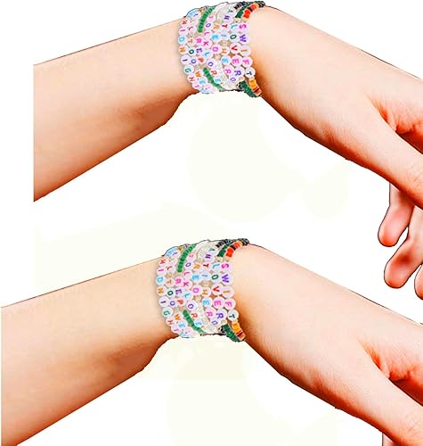 Miniatura 8 de Pulsera de la amistad, paquete de 16 pulseras TS Taylor, pulseras de cuentas, trajes de Taylor accesorios de Taylor Concert, joyería con calcomanías