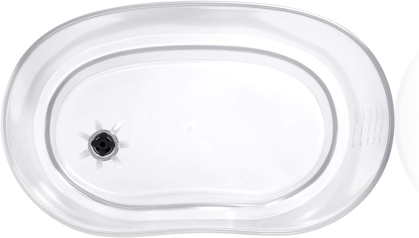[Improved design] Replacement Part Reservoir Valve Rubber Gasket for Waterpik Ultra WP100 WP112 WP113 WP114 WP140 WF06 (Crystal)