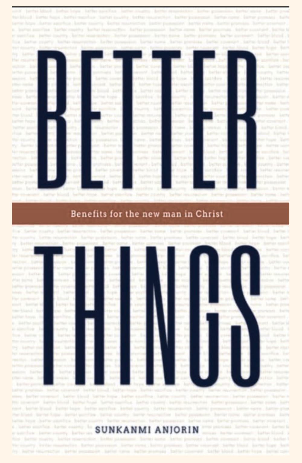Better Things in Christ: Benefits for the New Man in Christ