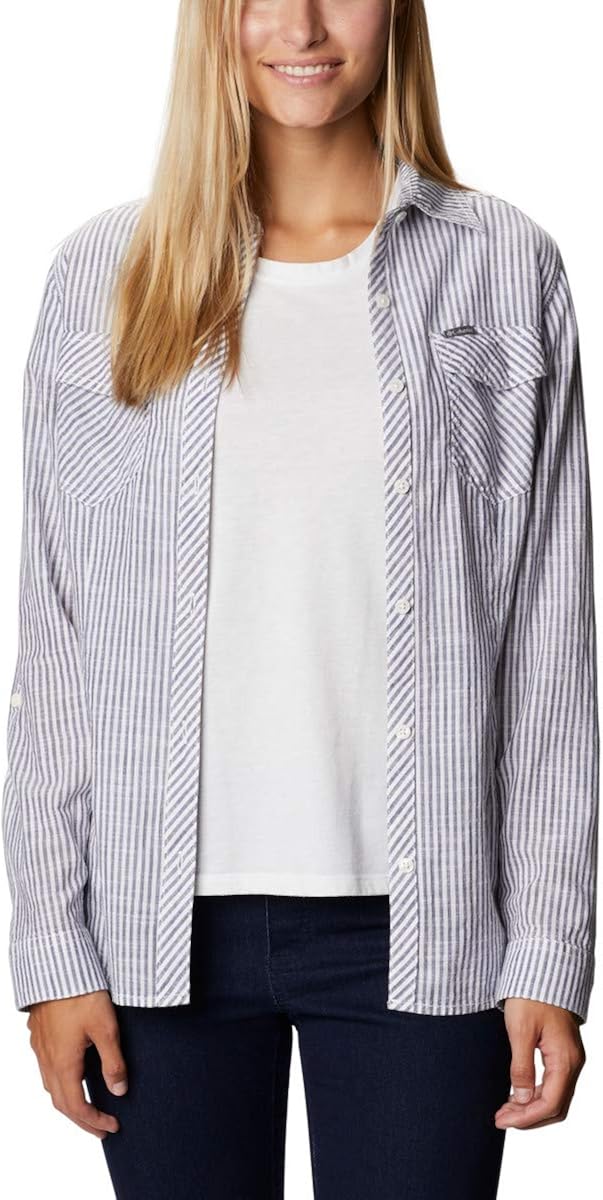 Columbia womens Camp Henry Ii Ls Shirt