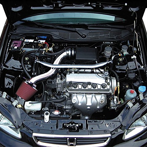 Tube de filtre à air d'aluminium pour restaurer moteur Honda Civic CRX