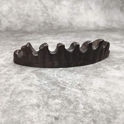 Miniatura 7 de TOYANDONA Soporte para brochas de caligrafía de cerámica china, soporte para brochetas de ébano, pisapapeles de caligrafía, para decoración de