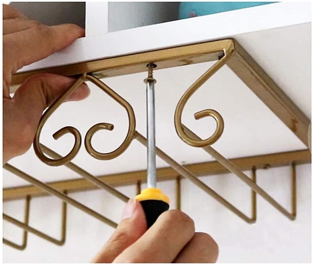 Wall-Mounted Wine Rack Modern Kitchen Bar Wine Glass Storage Rack Storage Rack (Color : C1 Size : 3022.55.5CM) (30 * 22.5 * 5.5CM)