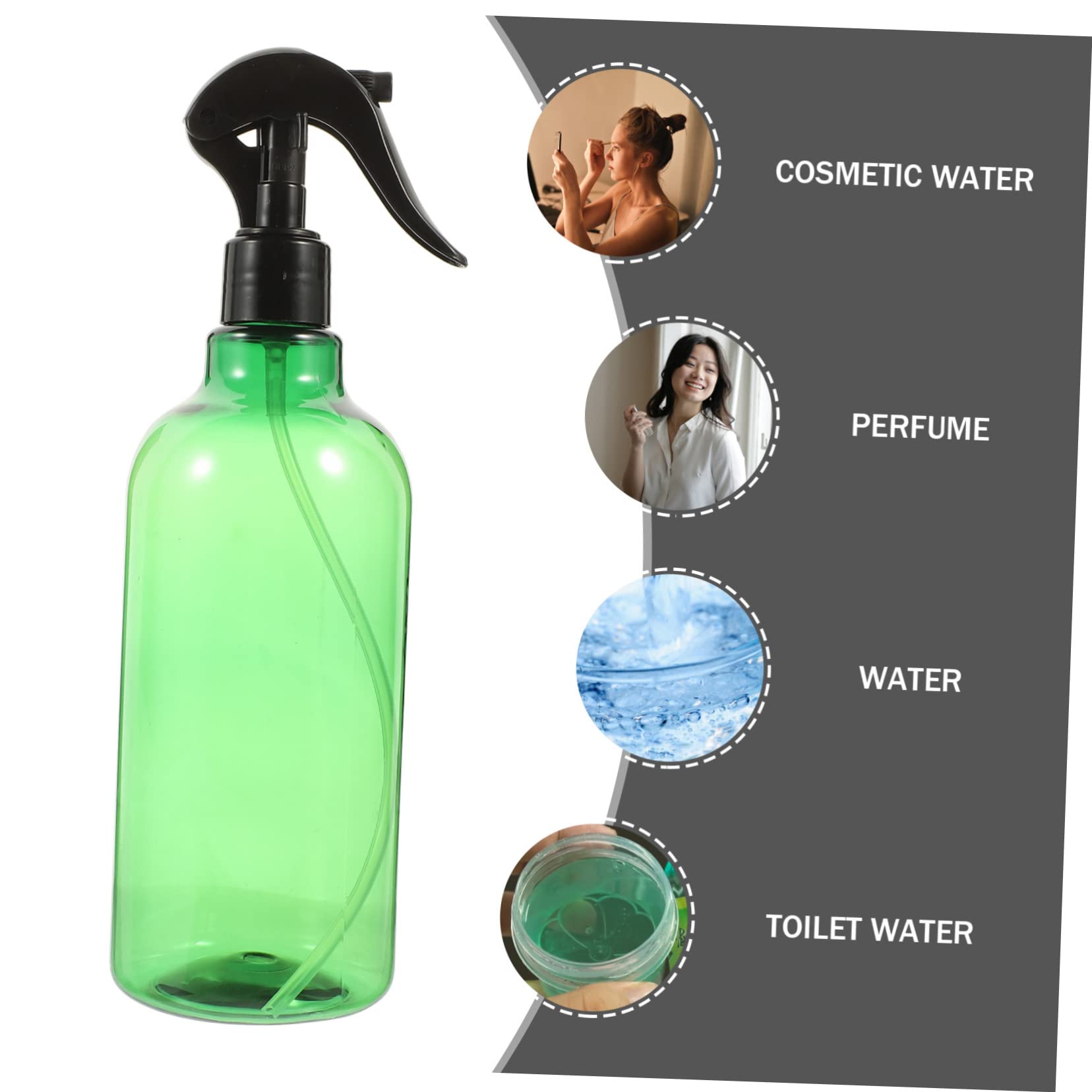 MAGICLULU 3 Set Di Flaconi Spray in Plastica A Nebbia Fine 100 Ml Profumi Cosmetici Bottiglie Da Viaggio Ricaricabili 3 Pezzi*3