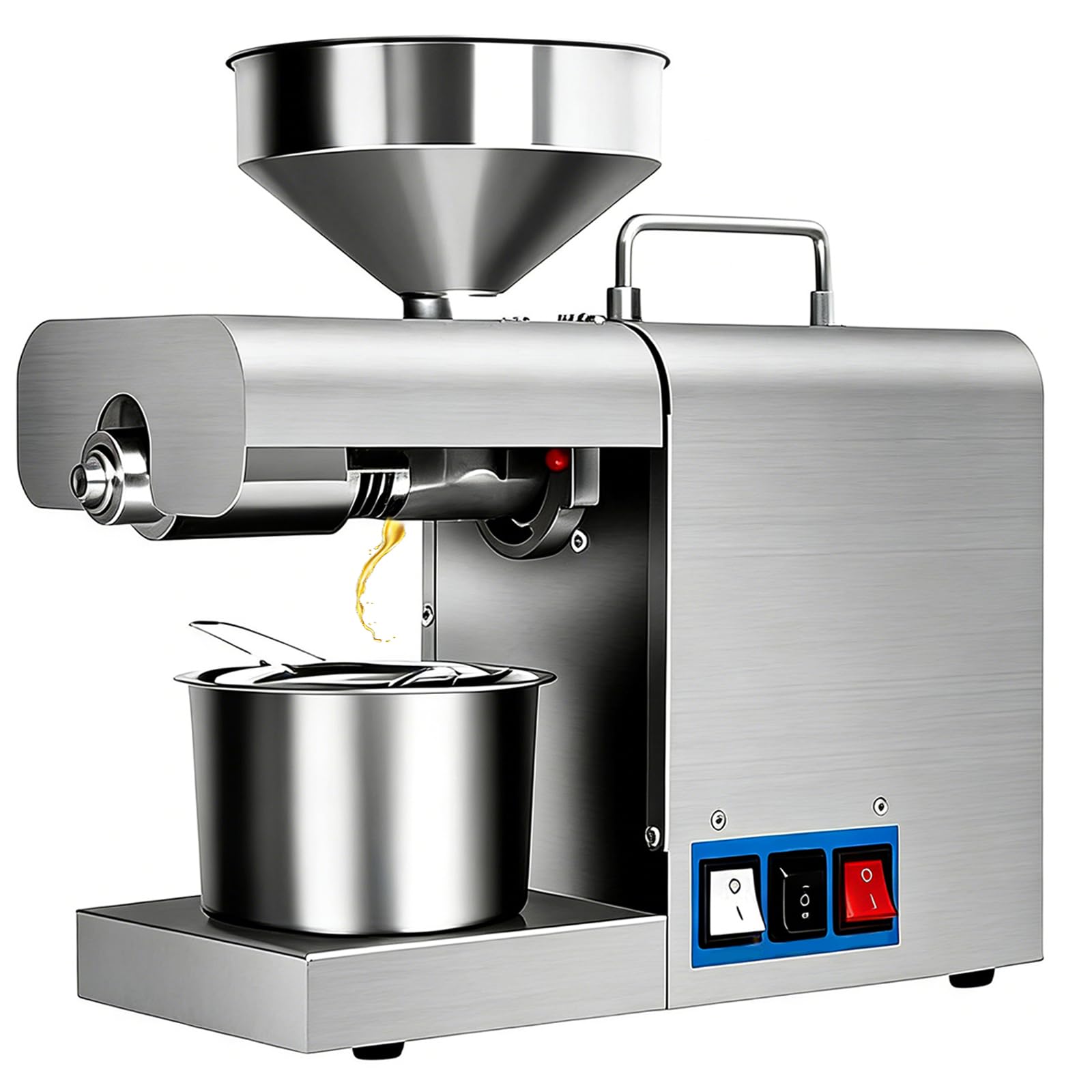 Presse à huile automatique 820W : finie l'huile industrielle