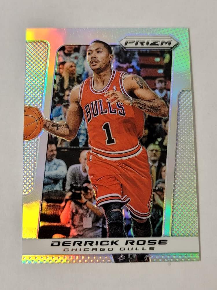 Basketball NBA 2013-14 Panini Prizm Prizms #96 Derrick Rose NM Near Mint Bulls