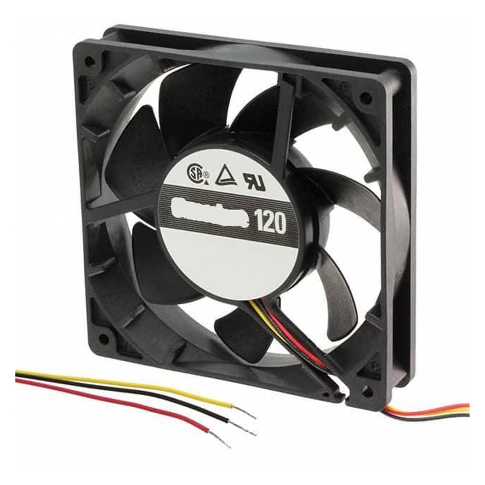 Lzikkgki One Color 9G1212g101 12Vdc Fan 119X119x38mm 11.76W 3Wire 3600Rpm