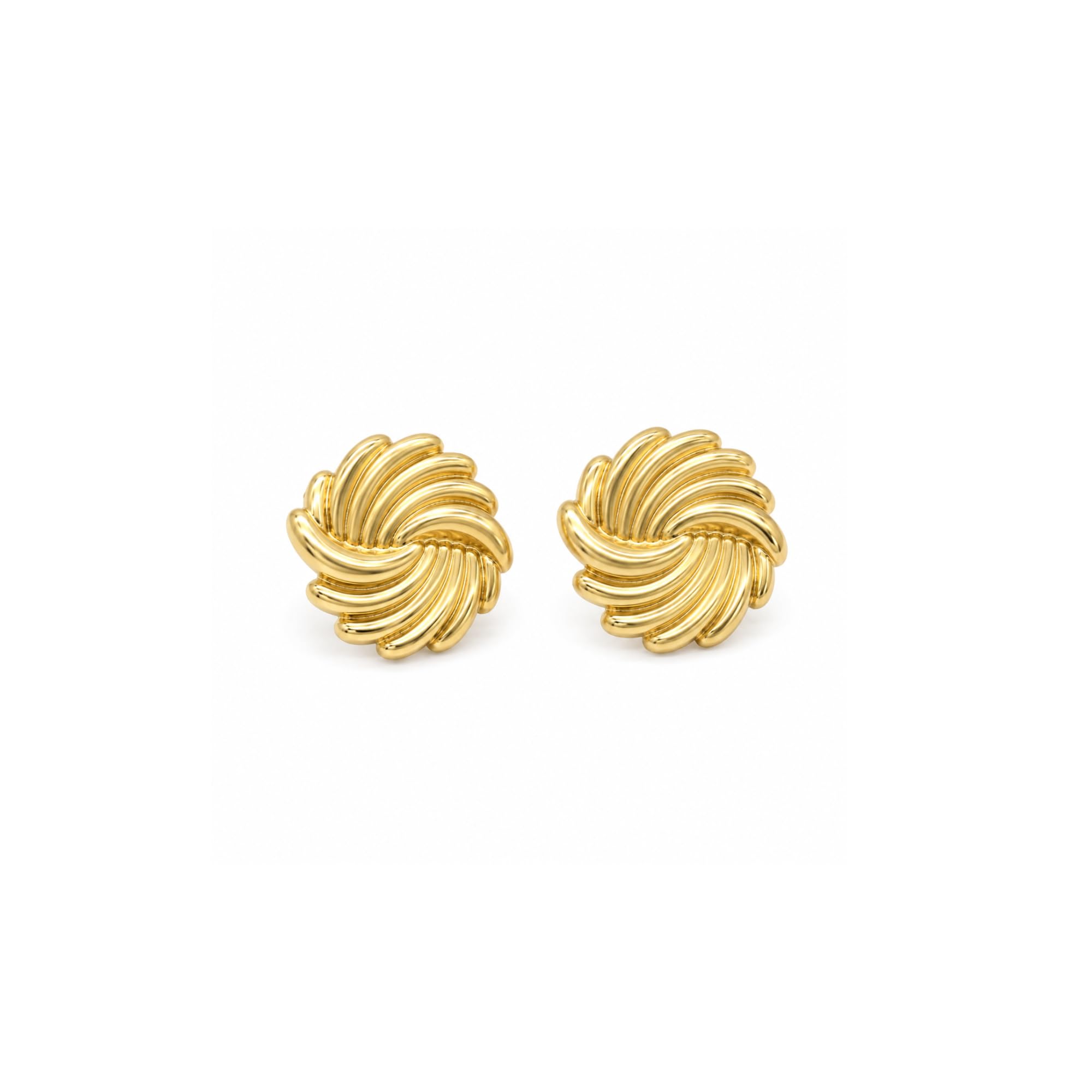 Mystery Palette Anti Tarnish Stylish Earrings for Women | Golden Trendy Statement Earrings | Waterproof Korean Style Earrings | Lightweight Fashion Jewellery Gift for Girls |Daily Wear Fashion Jewellery for Girls & Women-image-24