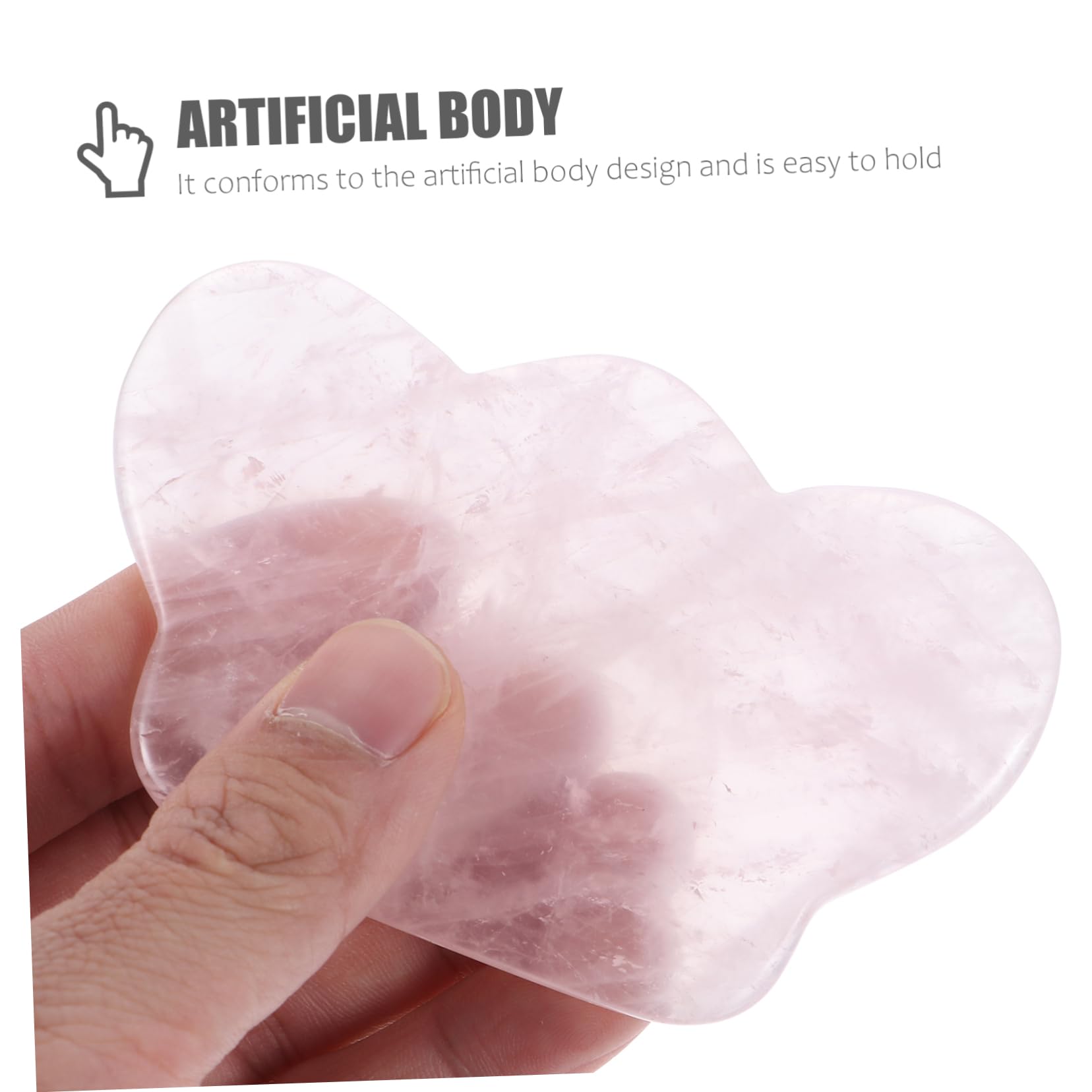 3pezzi Piastra Gua Sha Di Per Massaggio Strumento Per Scraping Faciale e Corporale Design Ergonomico e Materiale Naturale Utile Per Circolazione e Rilassamento Muscolare