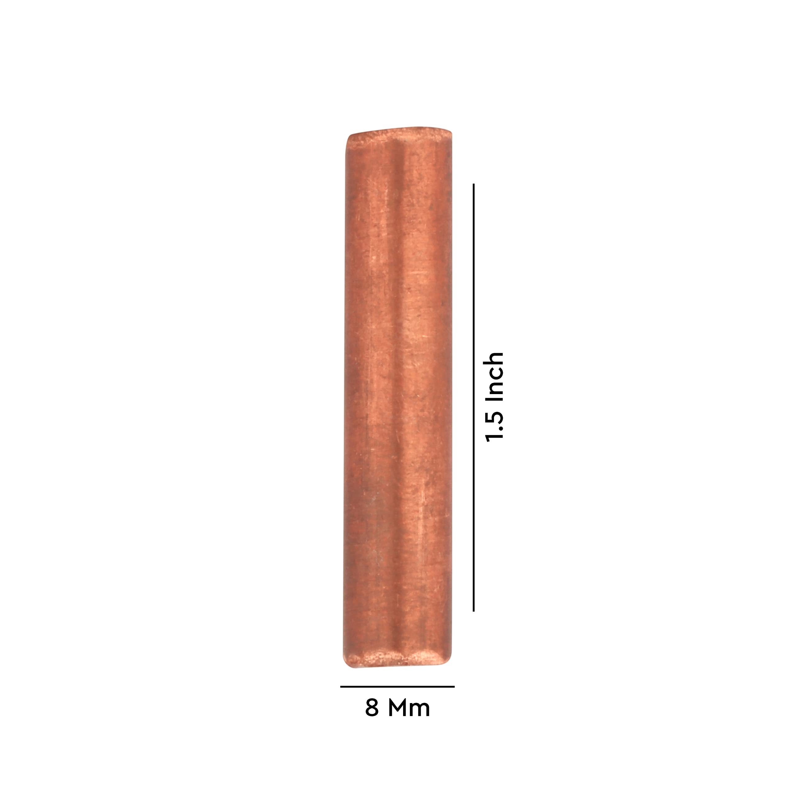 TREEMAISON CORONATING Homes Vastu Round Copper Stud for Vastu Dosh Remedy & for Correction and Balancing Fire Element ( 1.5-Inch, Pack of 03 ) 1
