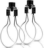 Vista 1 de Adaptador de clip para bombilla de lámpara, soporte de pantalla de lámpara incluye remate y niveladores de pantalla para mantener la pantalla