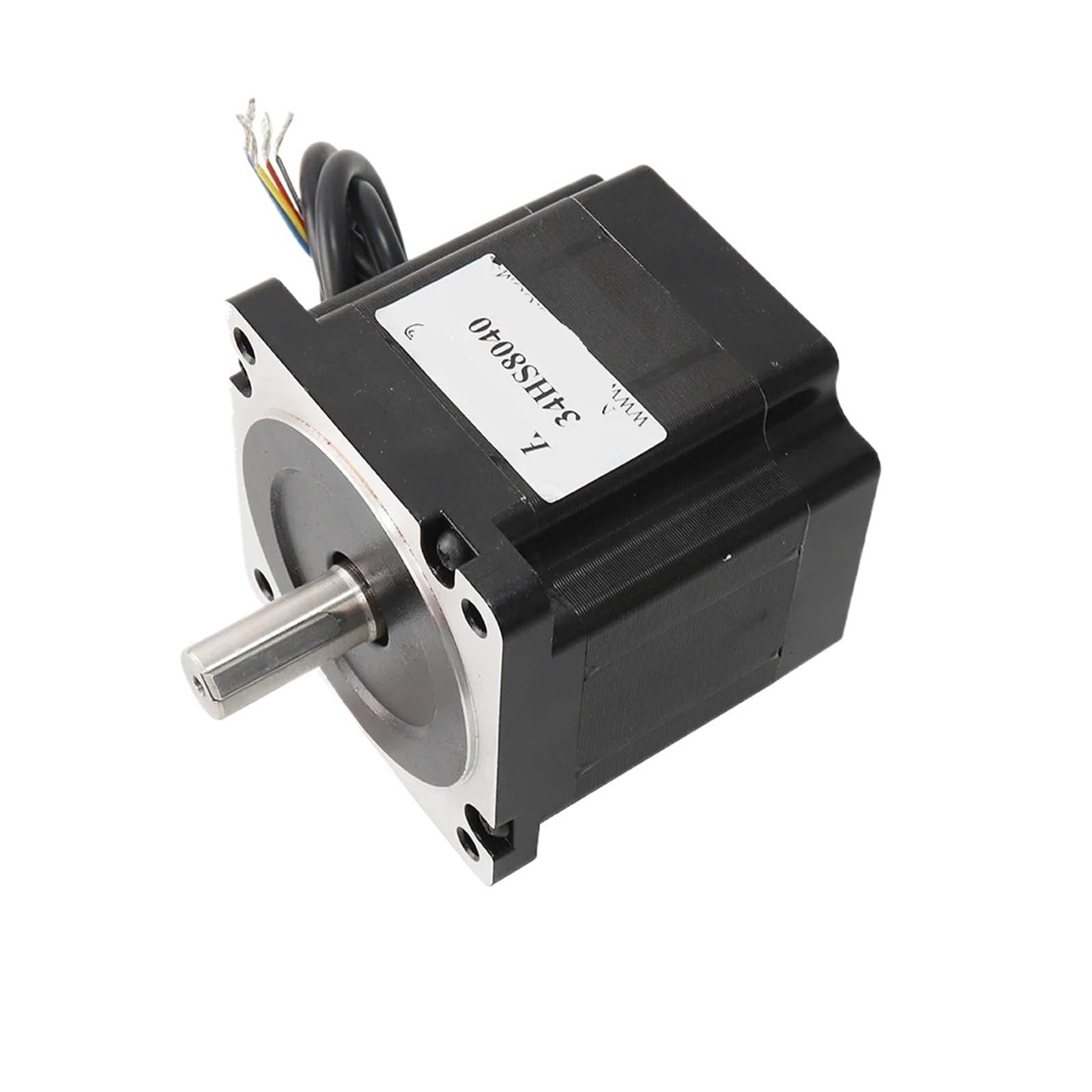 86 Motor 34HS804, hohes Drehmoment, geräuscharm, 4,0 A, 86 x 80 mm, Schrittmotor, 4,0 Nm, Nema34
