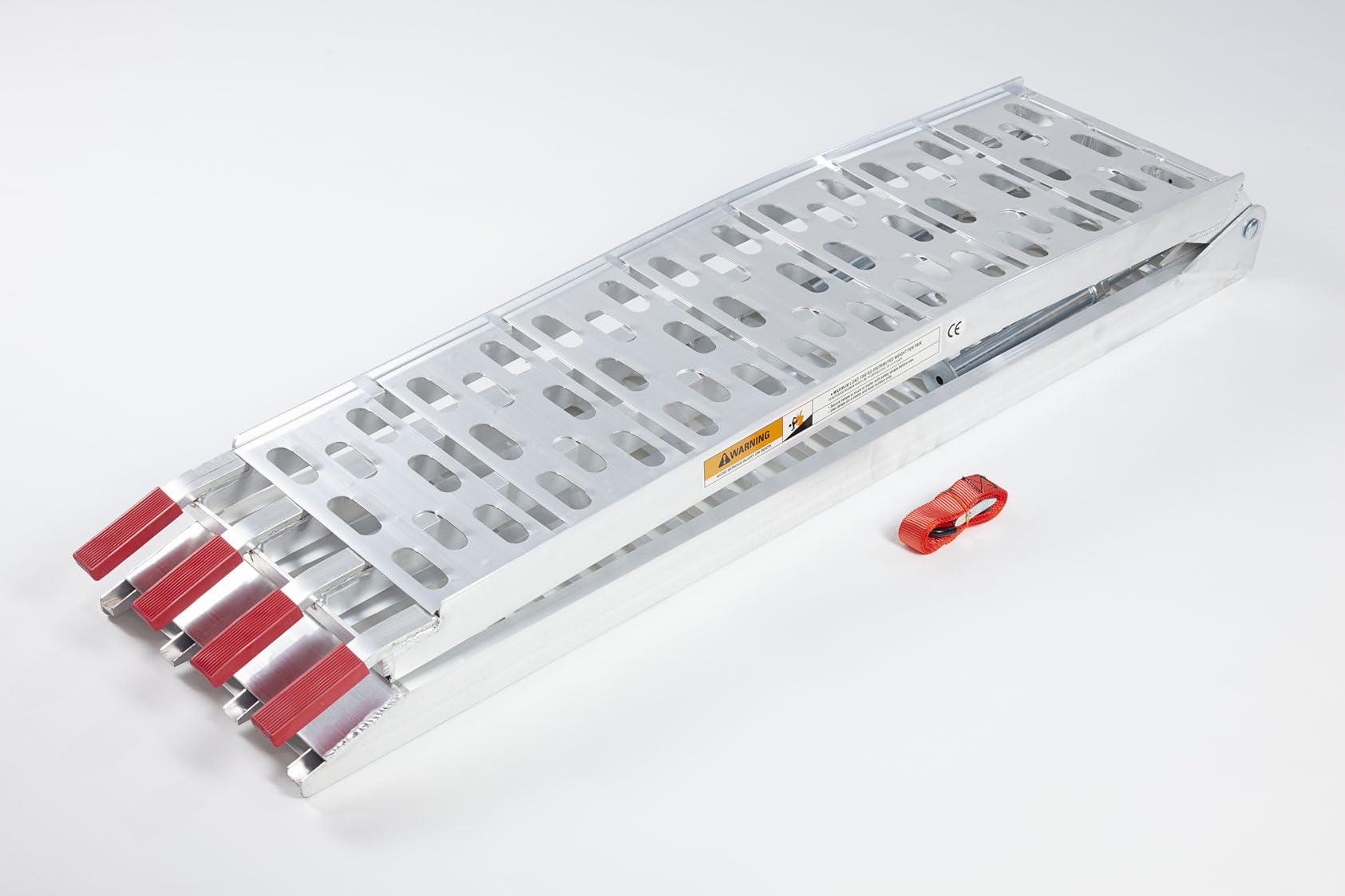 The Ramp People Folding Loading Ramp With Support Legs 2.2M 680Kg Capacity Aluminium Motorbike Motorcycle Van Ramp from B&Q