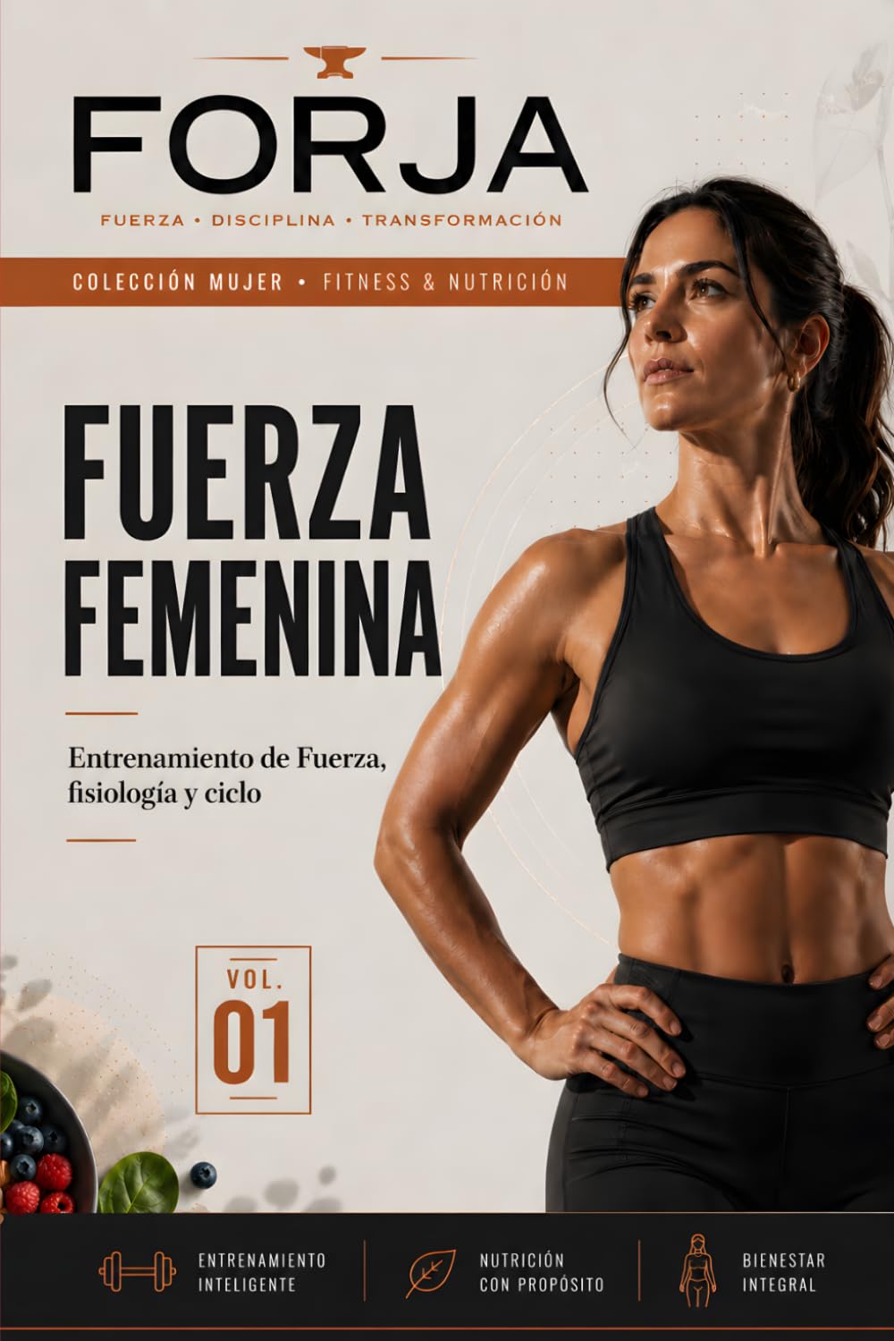 Fuerza Femenina: Entrenamiento de fuerza para mujeres: ciclo, suelo pélvico, periodización y hormonas. Programas de 12 semanas con ciencia y sentido común. (FORJA Mujer)