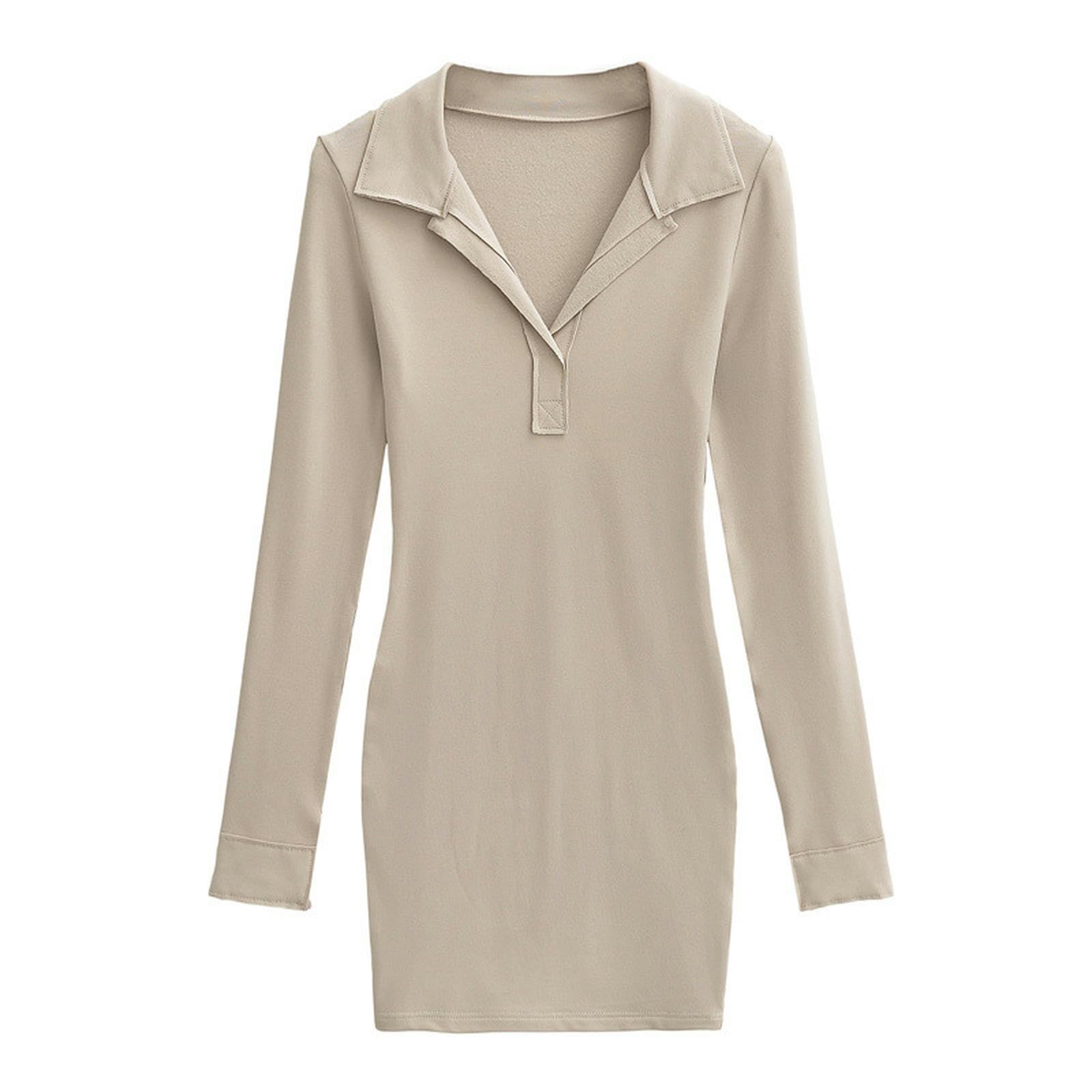 Robe de printemps coupe slim pour sublimer la silhouette en taille L