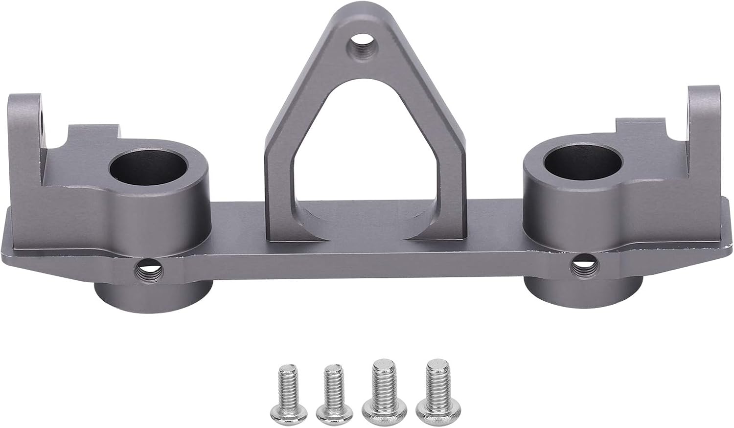 アルミニウム リアブラケット 衝突防止ロッドベース 固定バリア SCX10 クローラー用