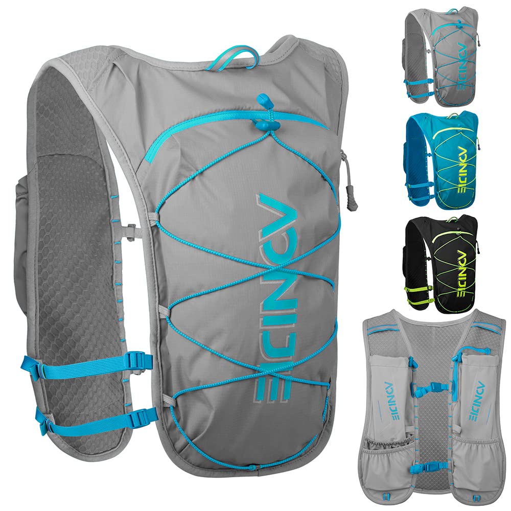 Tyuodna Ultraleicht-Laufrucksack – Trinkrucksack Für Trailrunning, Laufen, Radfahren, Atmungsaktiv, Mit Reflektorstreifen
