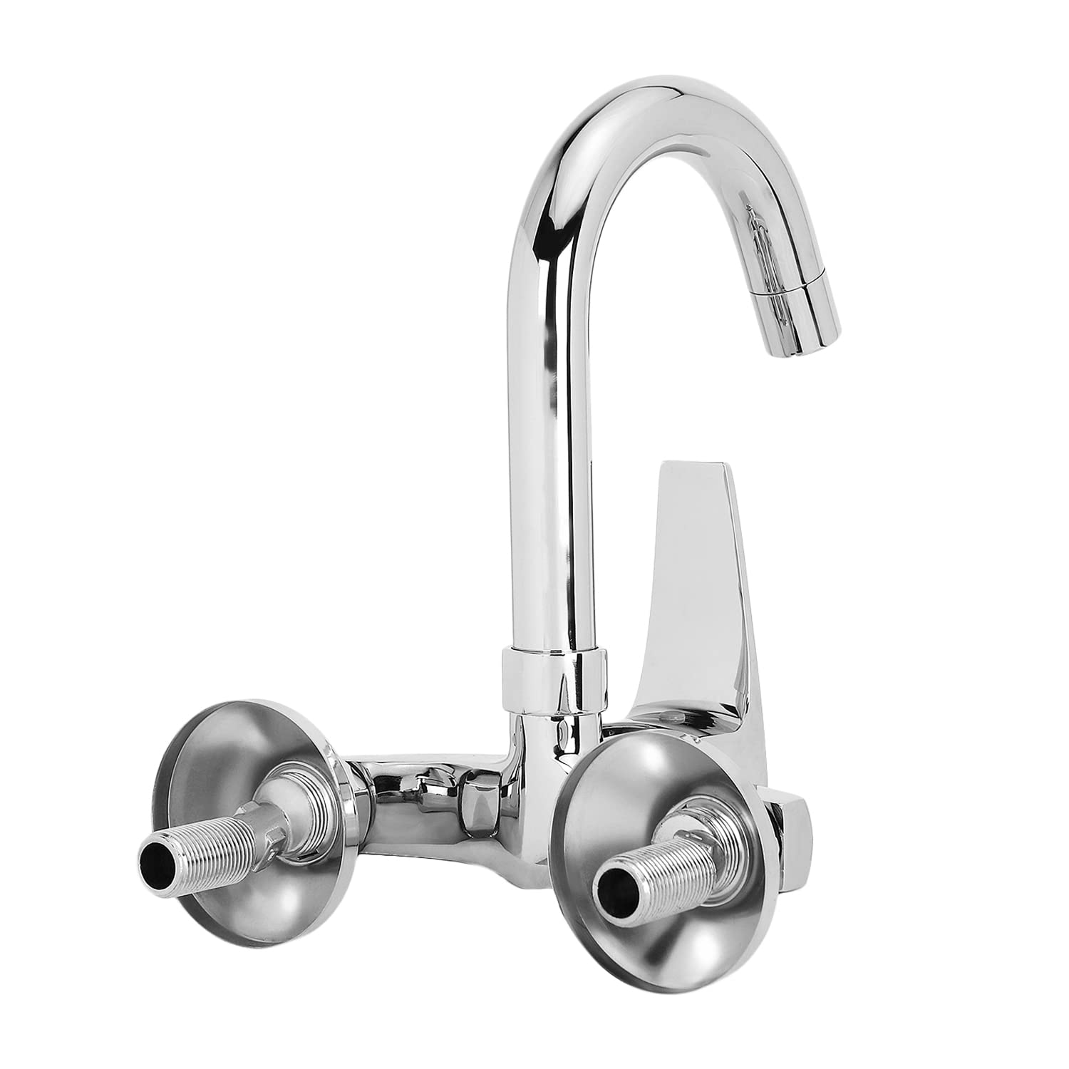Hindware Avior Sink Mixer - Brass & Chrome Finish -5