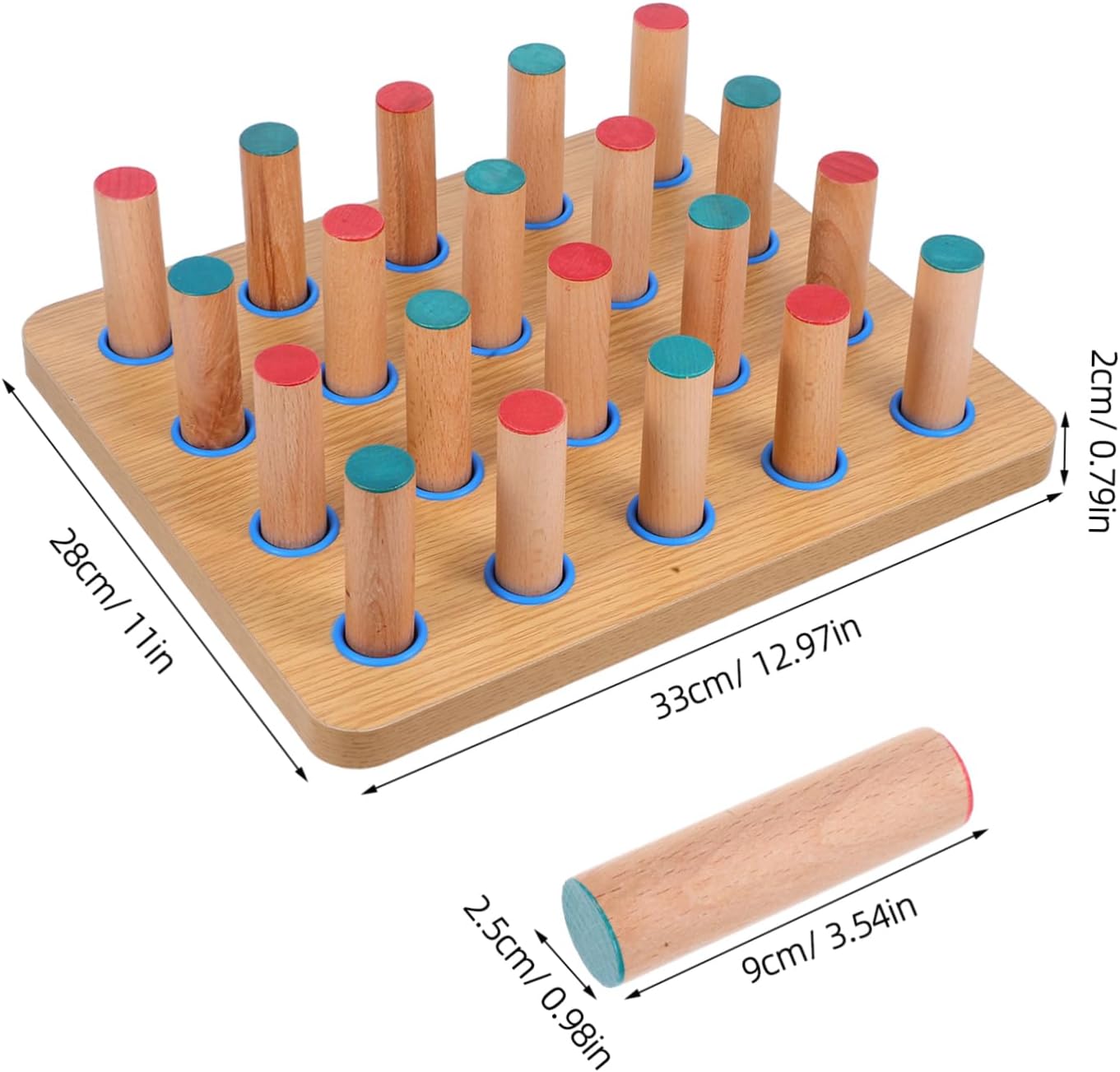 Milisten Rehabilitation Training Board Finger Strengthening Equipment Hand Therapy Pegboard Hand Strength Tools Hand Fitness Accessories Hand Strengthener Board Hand Exercise Board Wood