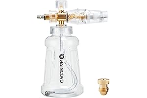 Foam Cannon for Pressure Washer with 1.1 Orifice Nozzle