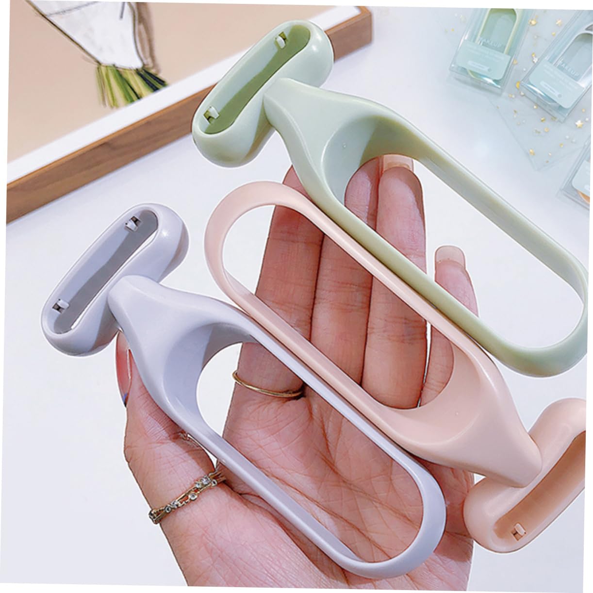 NULYLU 2sets Hair Removal for Women Hair Shaver Leg and Underarm Shaver Beauty Care Tool Portable 2pcs*2