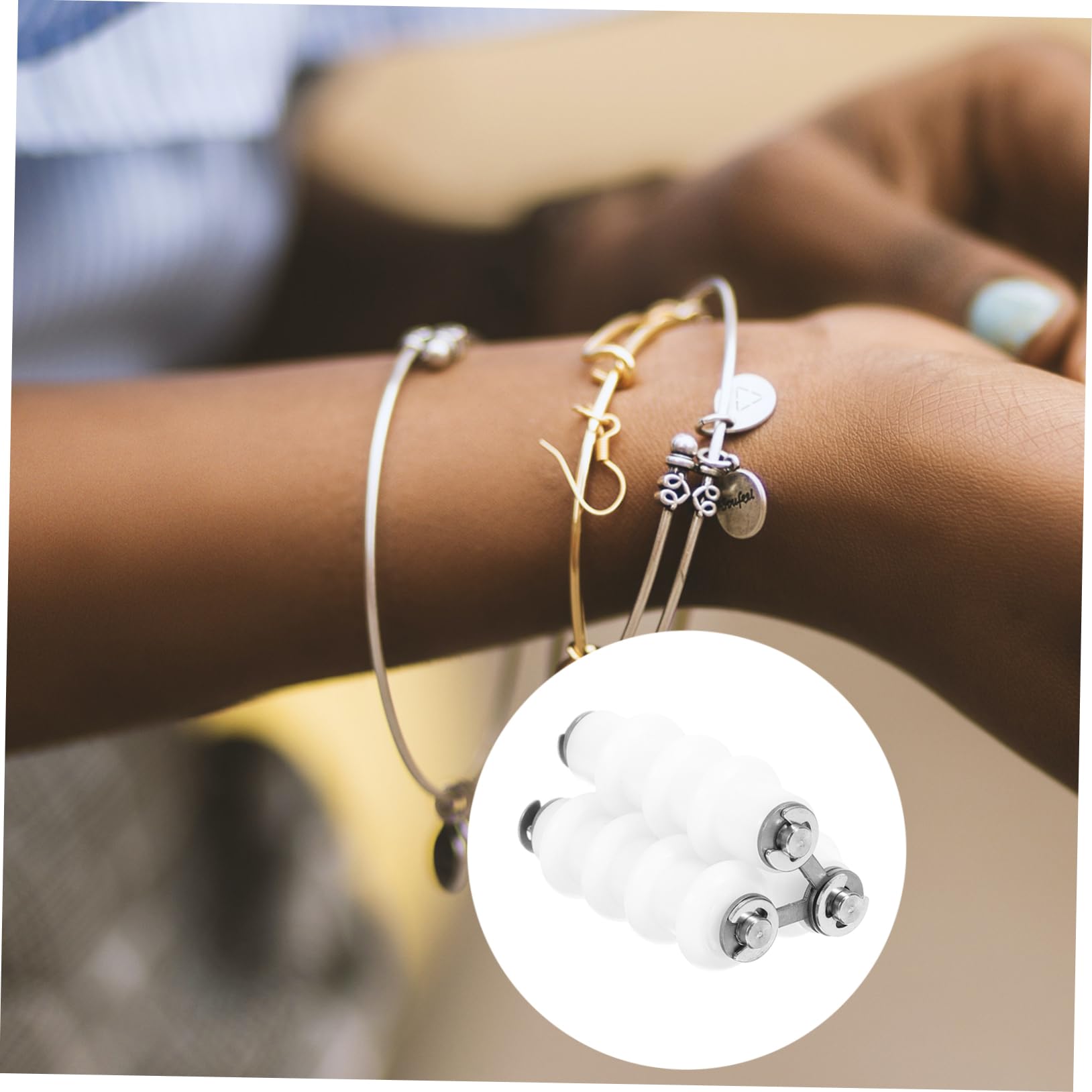 SEWOART Set da 3 Raddrizzatori in Nylon per Fili Metallici, Strumento per Raddrizzare Fili di Gioielli in Alluminio, per Attività Fai da Te e Creazione di Gioielli a Casa