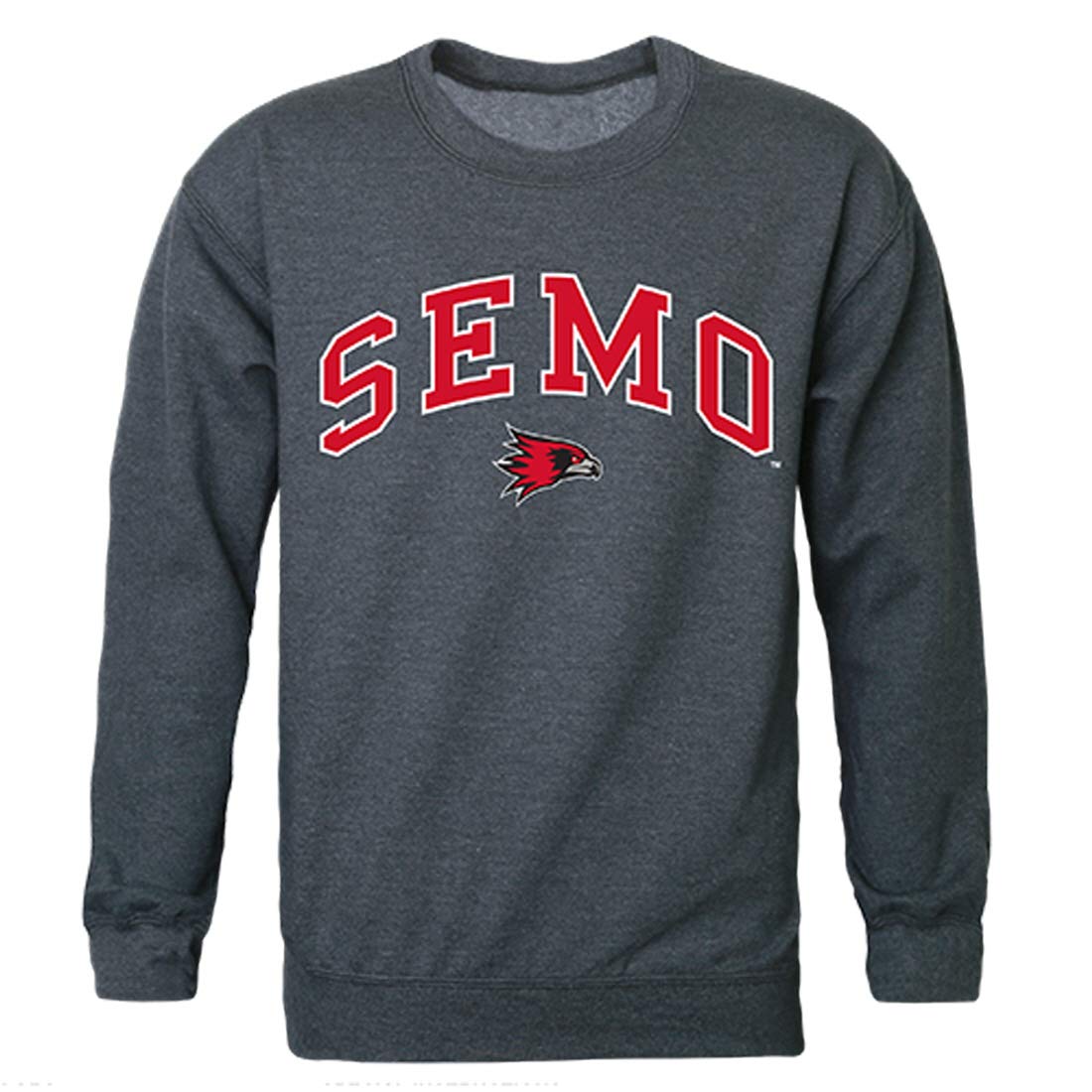 W RepublicSoutheast Missouri State University RedHawks Campus Crewneck Pullover Sweatshirt Sweate