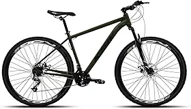 Bicicleta Aluminio KSW XLT 100 em Aluminio 21 Velocidades Garfo de Suspensão 80mm