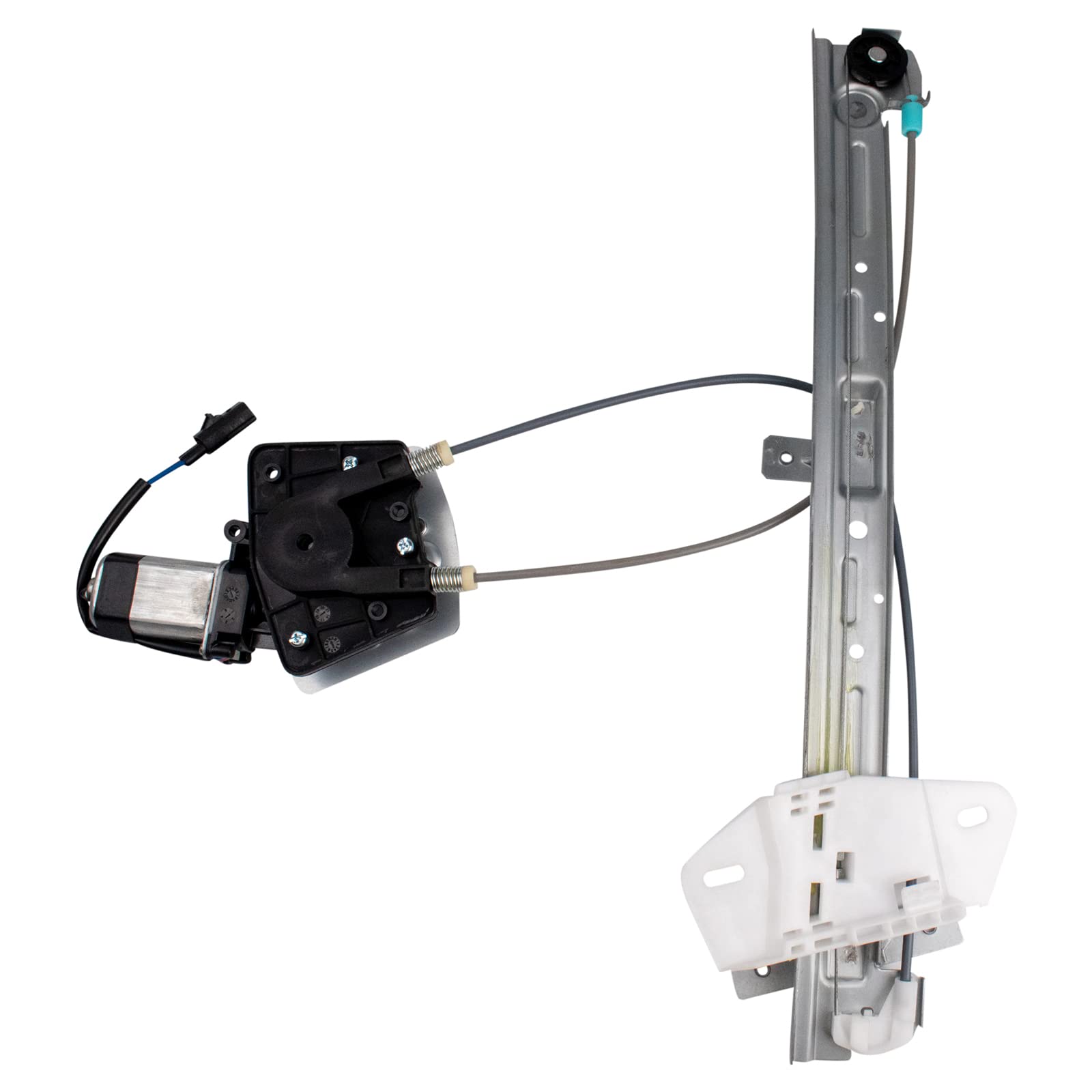 TRQ Front Left Power Window Regulator &amp; Motor Assembly Drivers Side Compatible with 2000-2005 Dodge Neon 2000-2001 Plymouth CH1350128 CH1350140