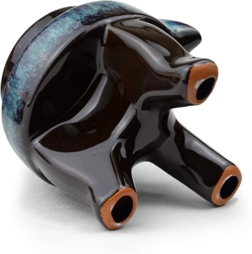 Miniatura 20 de Juego de regalo de té chino de gongfu, servicio automático, diseño de molino de piedra hecho a mano, tetera de cerámica hecha a mano, 6 tazas de té