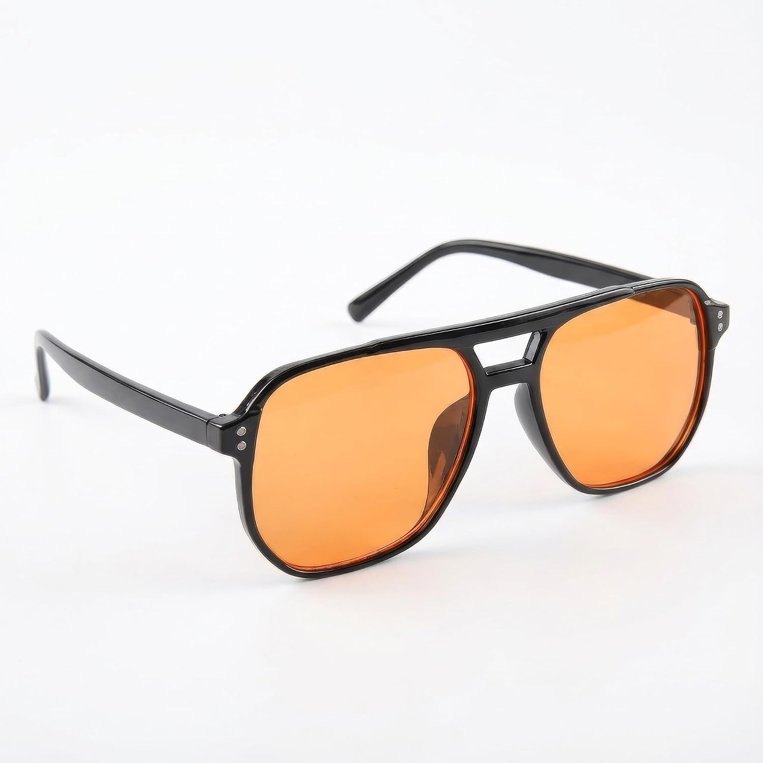 Blue Light Blocking Glasses, Game Glasses,Orange Amber Tint, Gaming/Sleep/Eye Strain Relief, Ultra Light