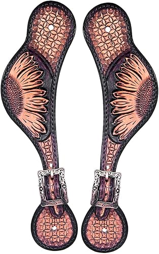 Miniatura 10 de HILASON Western Style Men & Womens Spur Straps for Horse Riding, Barrel Racing,Show,and Rodeo