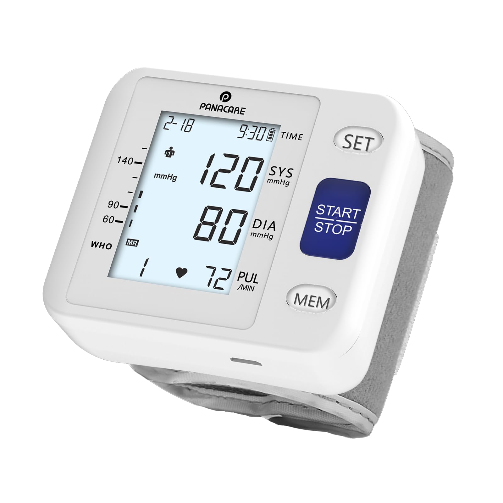 PANACARE Wrist Blood Pressure Monitor for Home Use