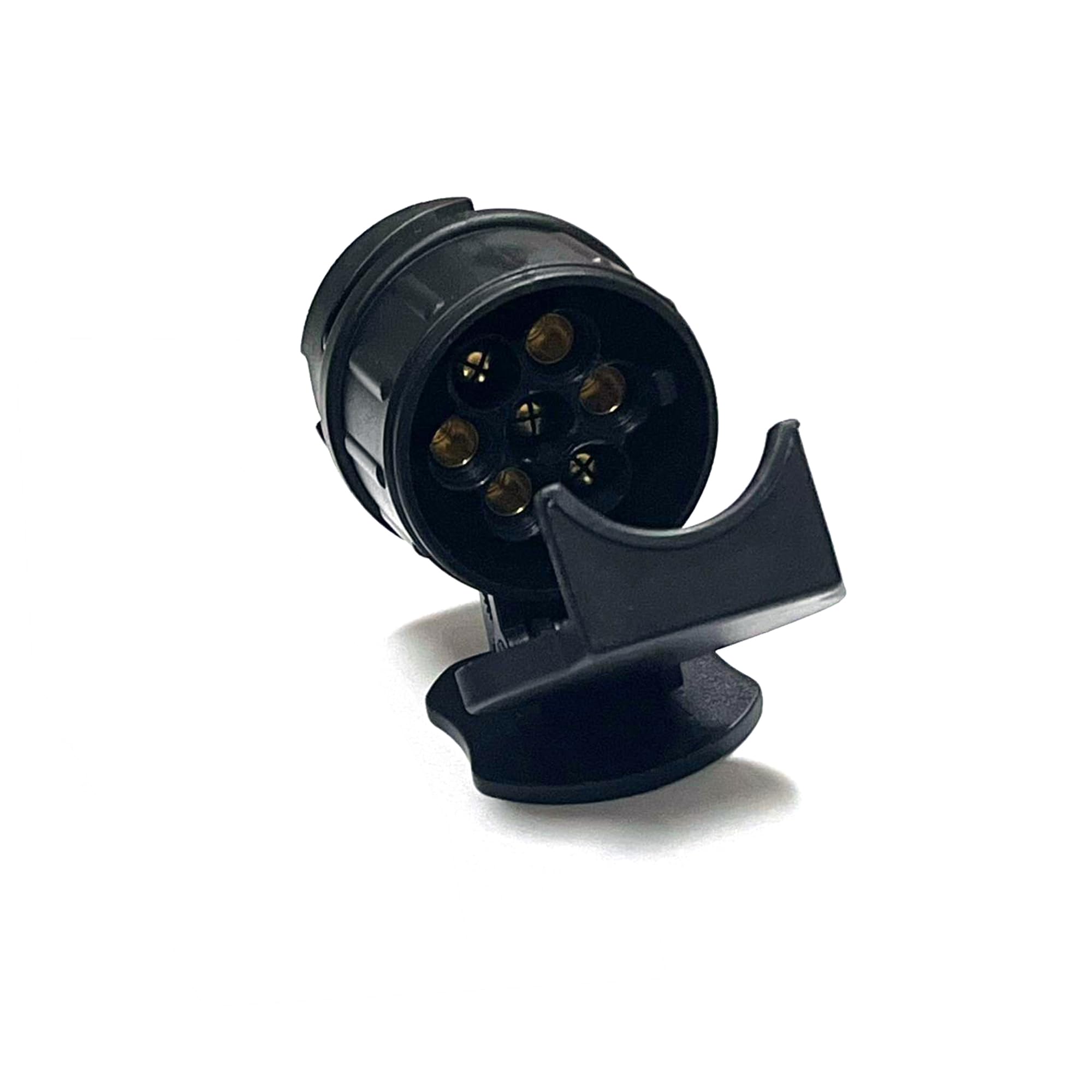 JVJ Anhänger Adapter 13 auf 7 polig Steckverbinder für Anhängerkupplung PKW und Anhänger Trailer Adapter 7 Pol auf 13 Anhängeradapter