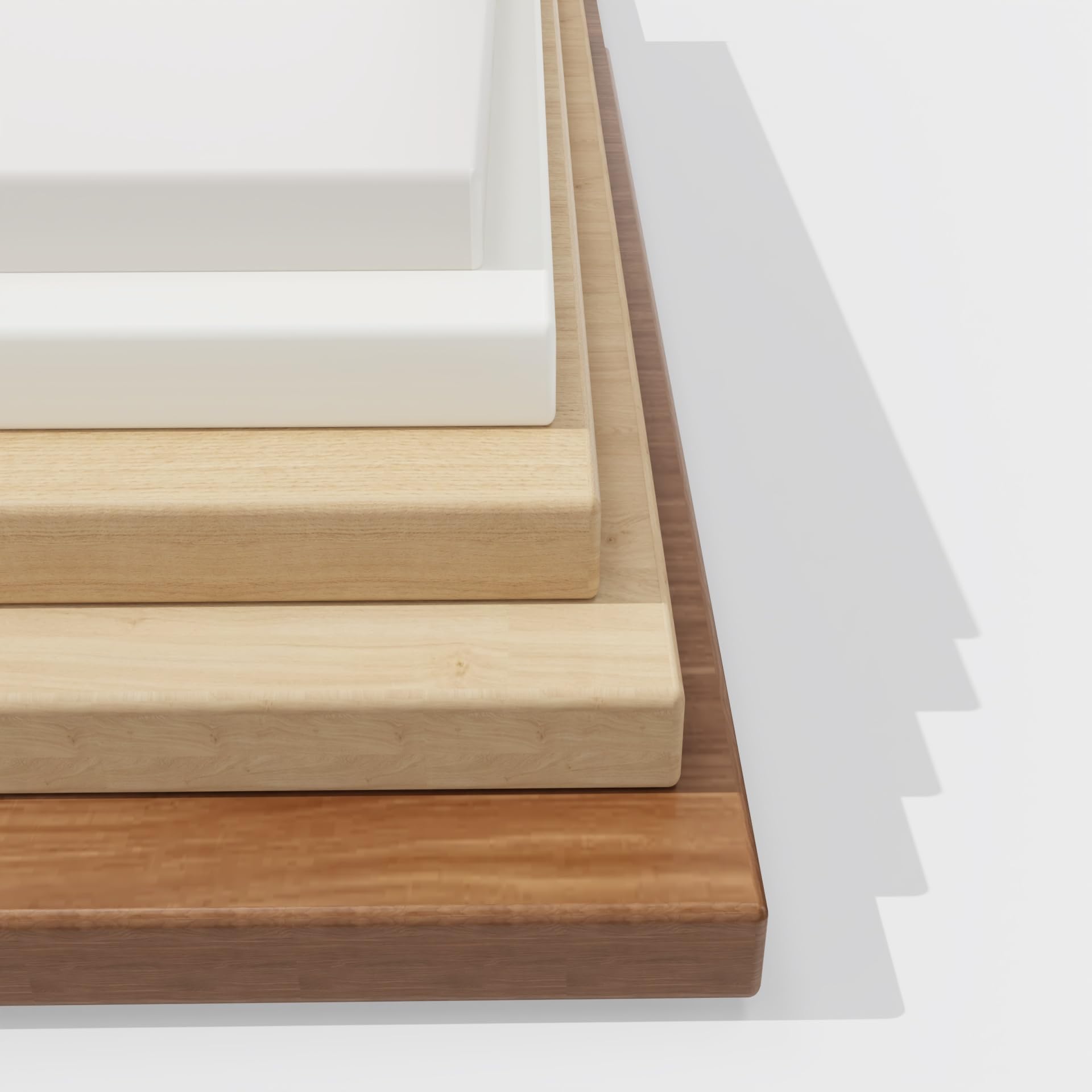 BISLEY Desktop, melaminharzbeschichtete MFC Tischplatte, mit 2 mm ABS Kante, DT251206005, H: 25 x B:1200 x T:600 mm, 008 lincon wallnuss
