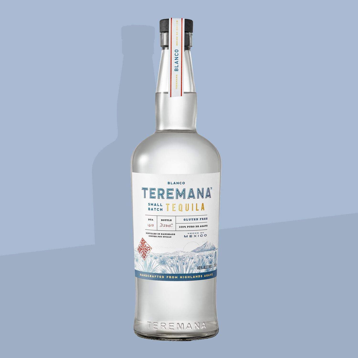 Teremana Tequila Blanco 100% Agave Blue Weber 40% Vol. 0,75l