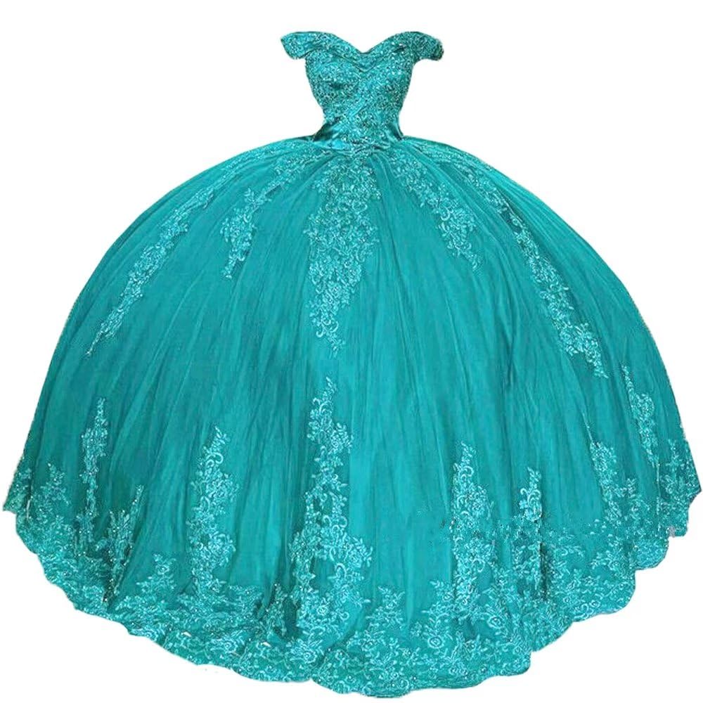 Youjiayi Princess Off Shoulder Quinceanera Dress