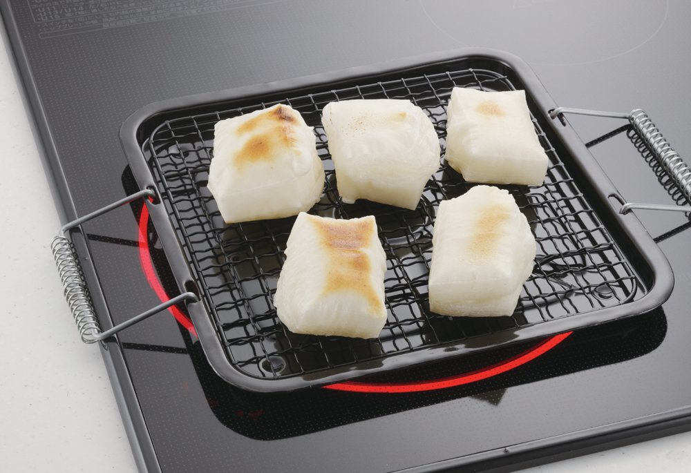 Amazon｜パール金属 角型 もち焼 焼き工房 IH対応 H-8579｜焼き網