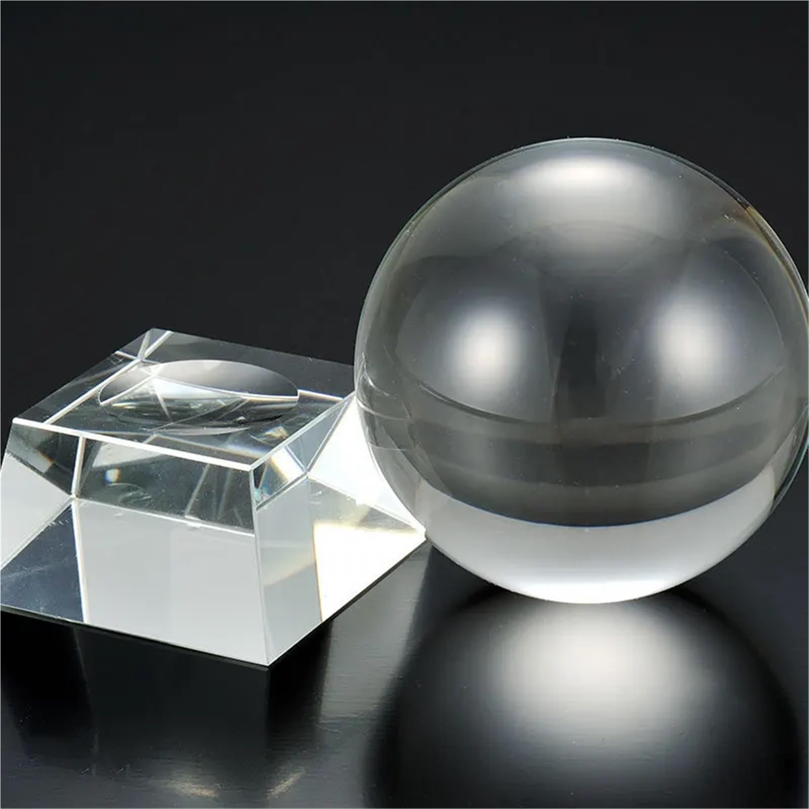 Dekorative Kristallkugeln Klare 120 mm/150 mm/180 mm/200 mm Glaskugeln, Dekor, Kristallkugel, Feng Shui-Kugeln, Briefbeschwerer, Heimdekoration, modernes Zubehör Für Die Heimdekoration(180mm,No base)