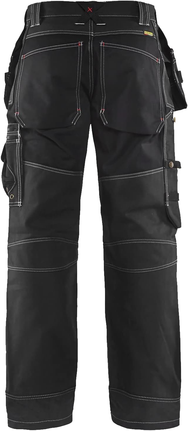 Blaklader Men's X1600 Cotton Durable Work Pants with Cordura Reinforced Pockets - Image 3